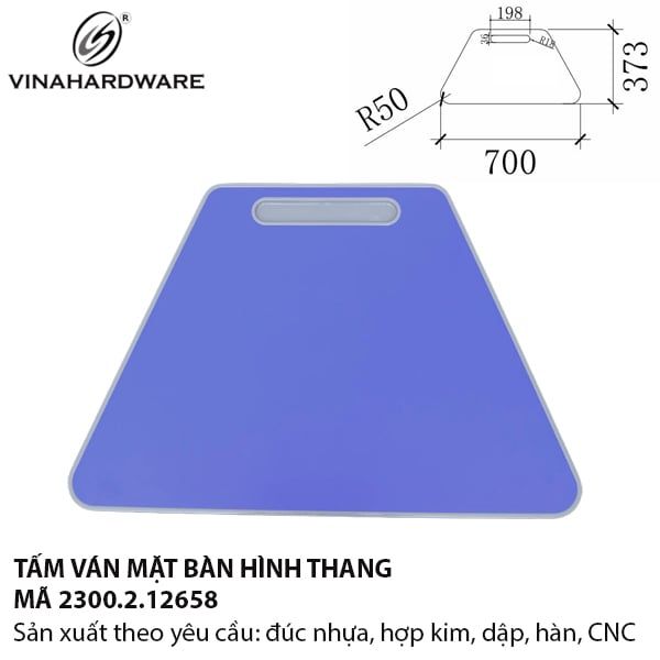 Tấm mặt bàn học hình thang – Mã 2300.2.12655