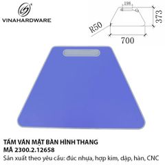 Tấm mặt bàn học hình thang – Mã 2300.2.12655