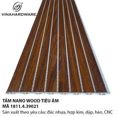 Tấm Nhựa Tiêu Âm Vân Gỗ Vinahardware 1811.4.31012