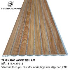 Tấm Nhựa Tiêu Âm Vân Gỗ Vinahardware 1811.4.31012
