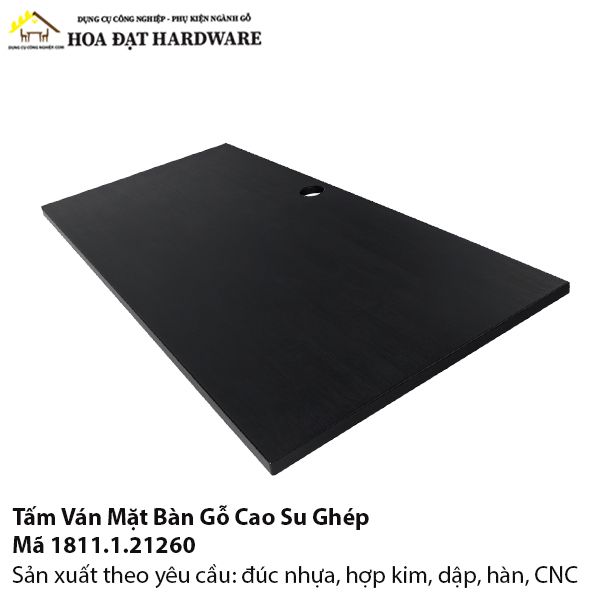 Tấm Ván Mặt Bàn Gỗ Cao Su Ghép – Mã 1811.1.21260