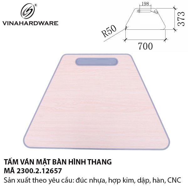 Tấm mặt bàn học hình thang – Mã 2300.2.12655