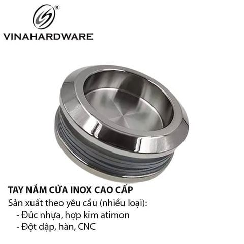 Tay Nắm Âm Cửa Kính Inox 304 - Mã 1322.4.00603