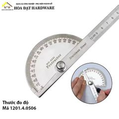 Thước đo góc Inox - Mã 1201.4.0506