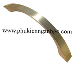 Tay nắm cong, nikel mờ, 64mm HD0020