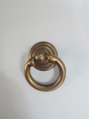 Tay nắm cửa tủ màu vàng giả cổ Vinahardware -HD0044VC