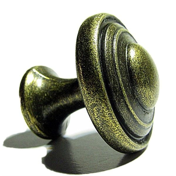 Tay nắm tủ màu đồng,đường kính 30mm, cao 28mm HD0003