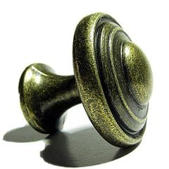 Tay nắm tủ màu đồng,đường kính 30mm, cao 28mm HD0003