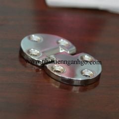 Bản lề âm số 8 loại nhỏ 30x48mm - H146N1
