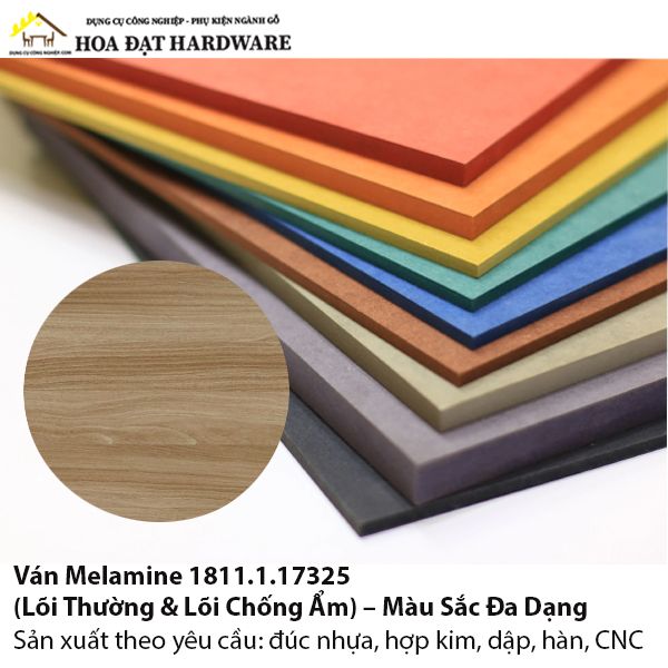 Ván Melamine Lõi Thường & Lõi Chống Ẩm - Mã 1811.1.71262