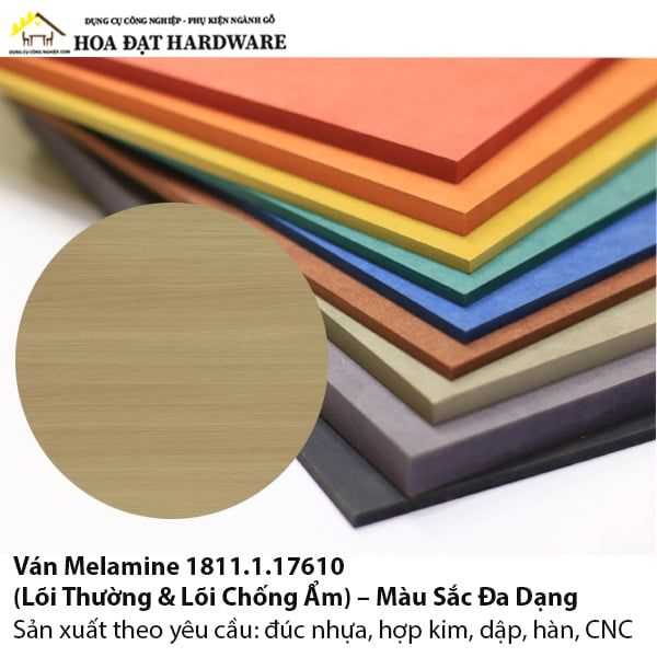 Ván Melamine Lõi Thường & Lõi Chống Ẩm - Mã 1811.1.71262
