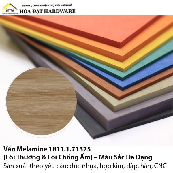 Ván Melamine Lõi Thường & Lõi Chống Ẩm - Mã 1811.1.71262