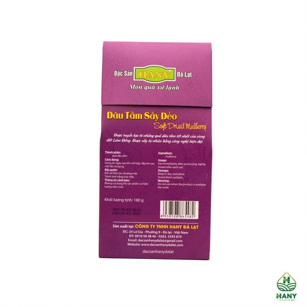 Dâu tằm sấy dẻo 180g