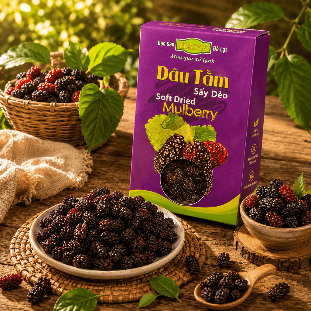 Dâu tằm sấy dẻo 180g