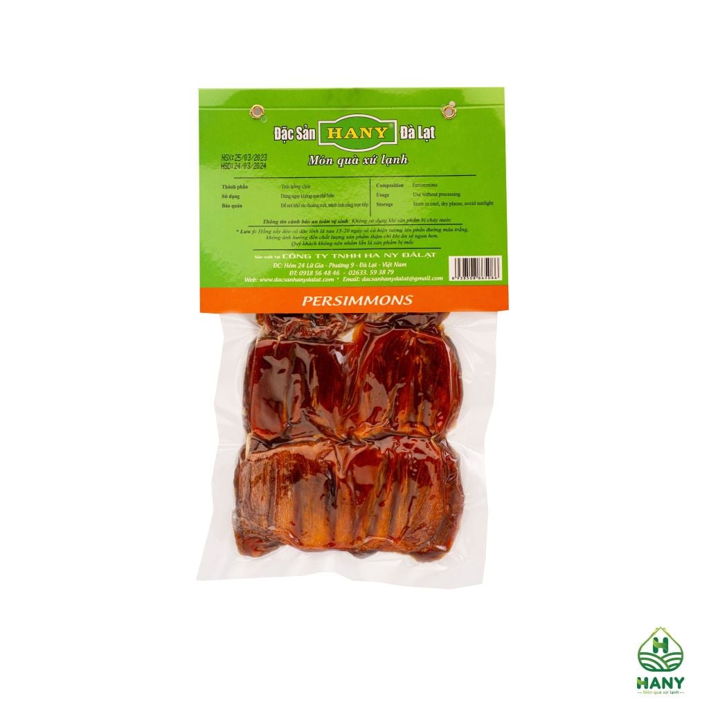 Hồng Sấy Dẻo 250g (lát)