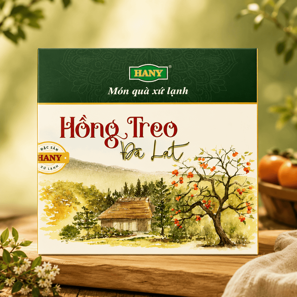 Hồng Treo Gió HANY 335g – đặc sản Đà Lạt