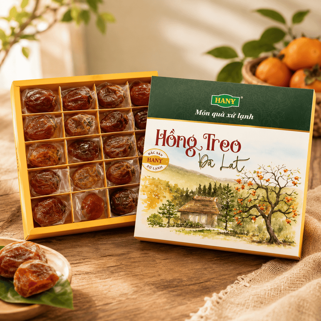 Hồng Treo Gió HANY 335g – đặc sản Đà Lạt