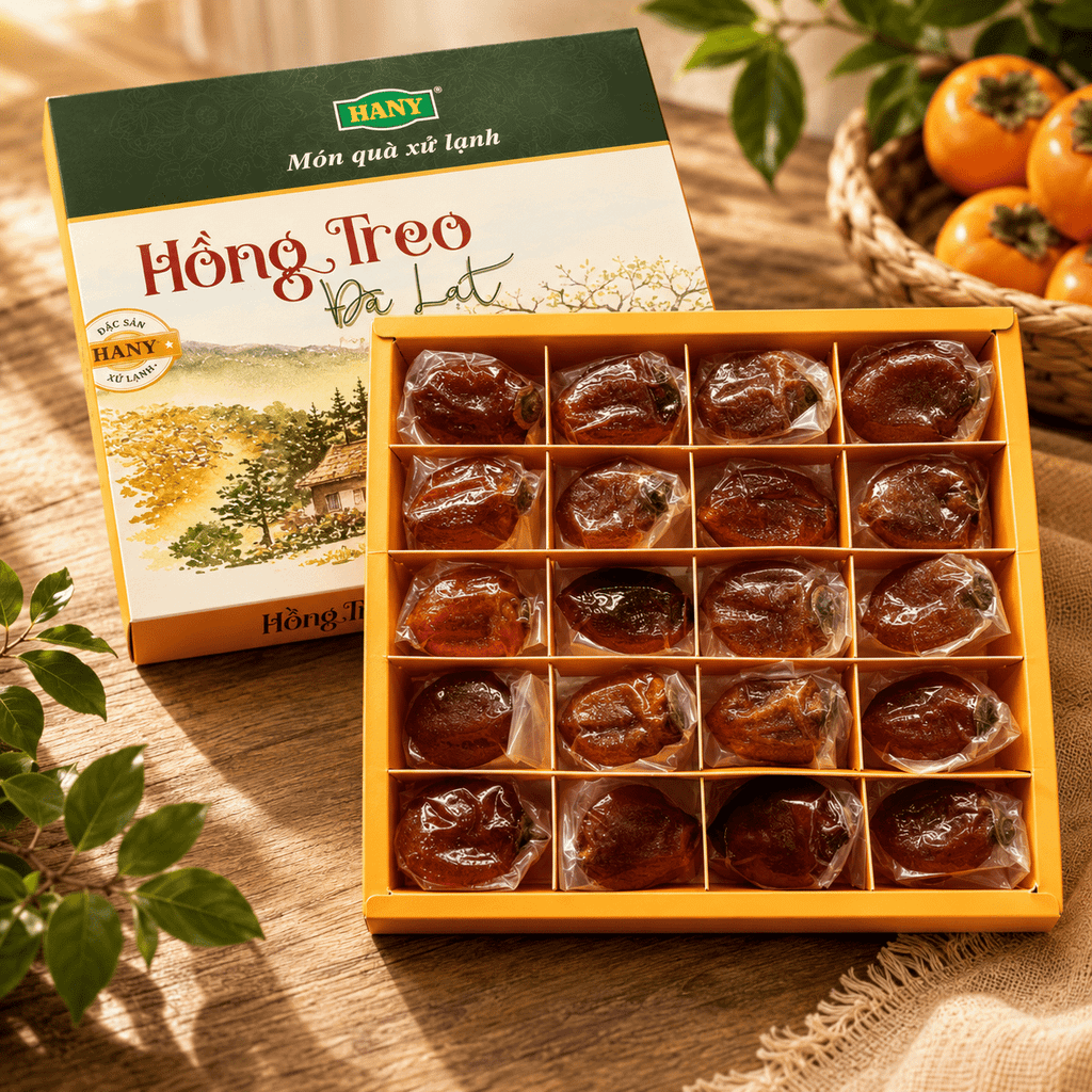 Hồng Treo Gió HANY 335g – đặc sản Đà Lạt
