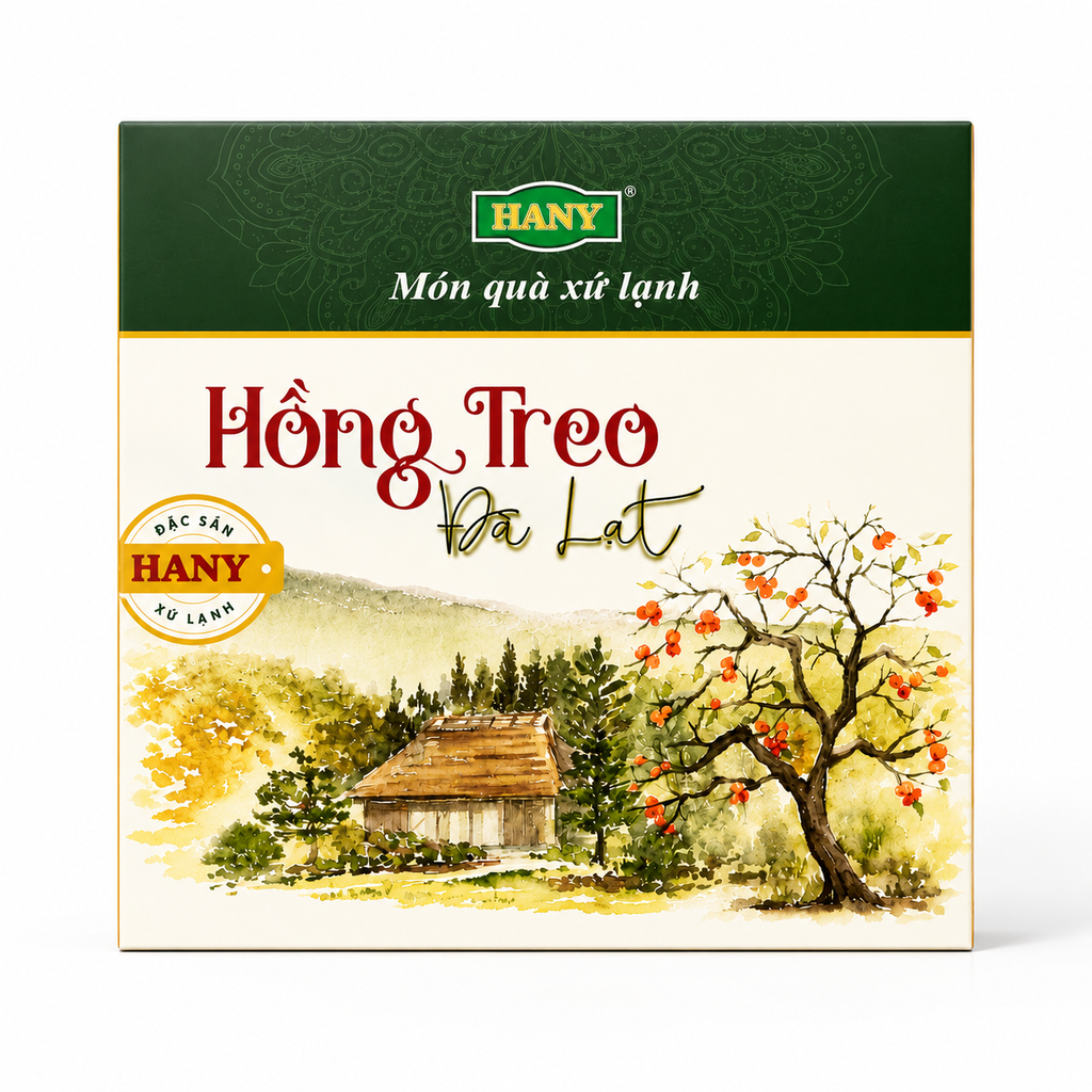 Hồng Treo Gió HANY 335g – đặc sản Đà Lạt