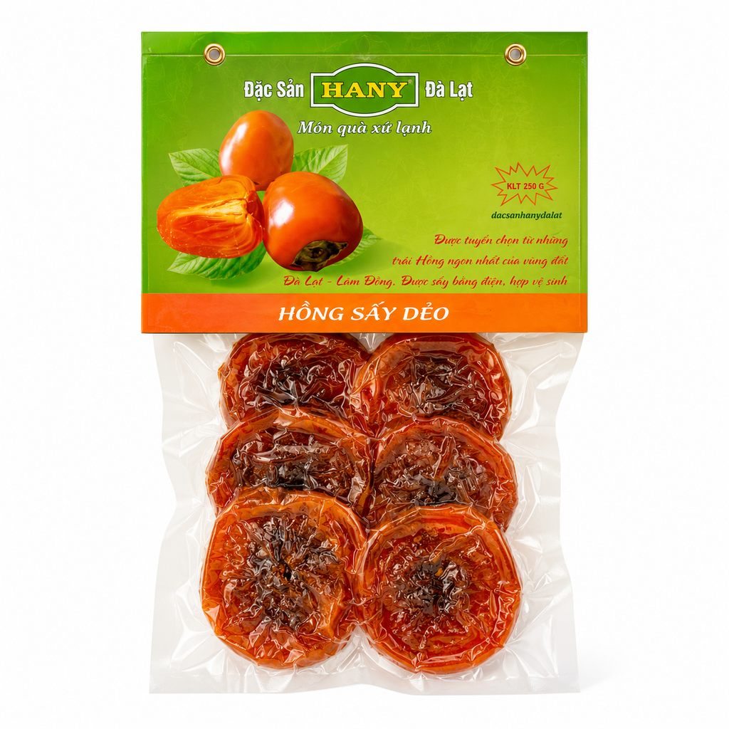 Hồng sấy dẻo nguyên trái