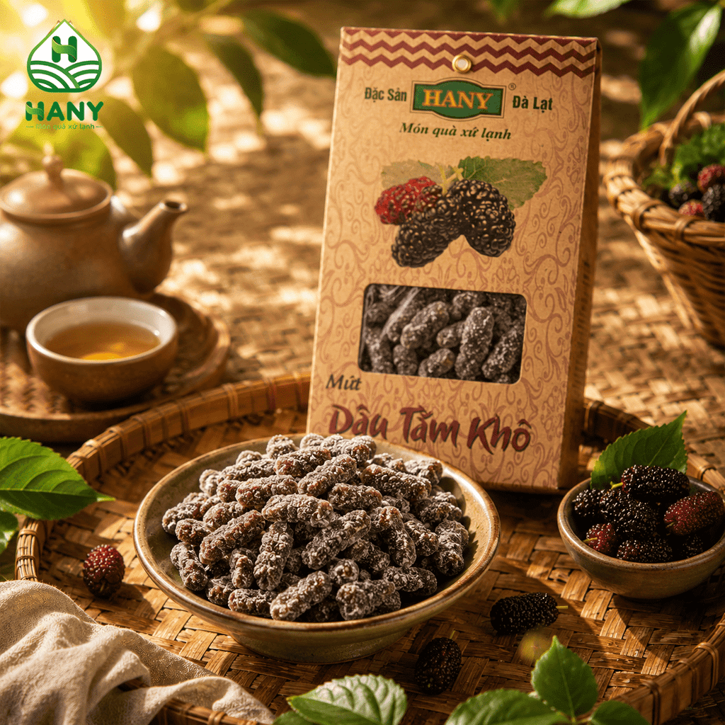 Mứt dâu tằm khô gói giấy 200g