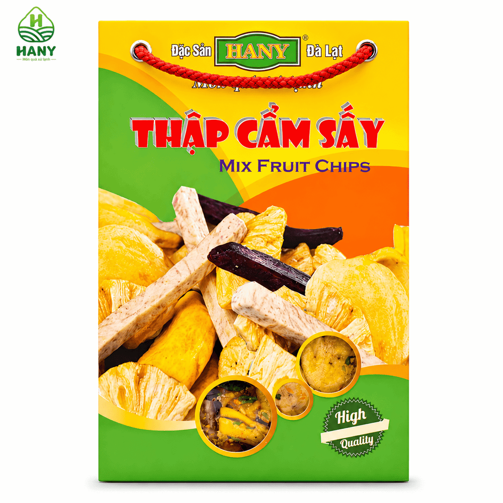 Thập cẩm sấy HANY - Rau củ quả sấy giòn bịch 200g