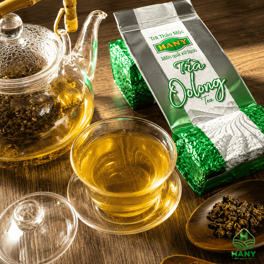 Trà Oolong HANY gói 100g - Trà Ôlong Cầu Đất