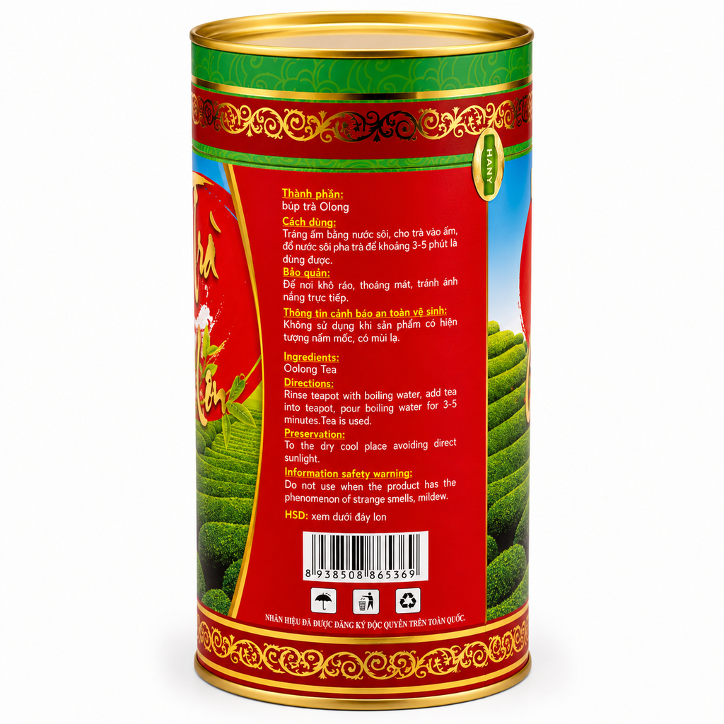 Trà Oolong lon 100g