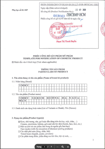 Combo dưỡng sáng da, ngừa mụn Ymmy