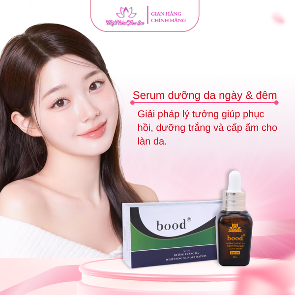[BOOD] Serum Dưỡng trắng, Cấp ẩm da
