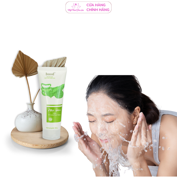 Combo 2 tuýp sữa rửa mặt Kiềm dầu, Ngừa mụn, Làm sạch sâu Bood