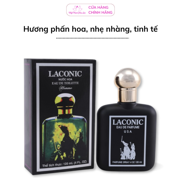 Combo 02 chai nước hoa Laconic 110 mL - Tông trẻ trung, thanh lịch