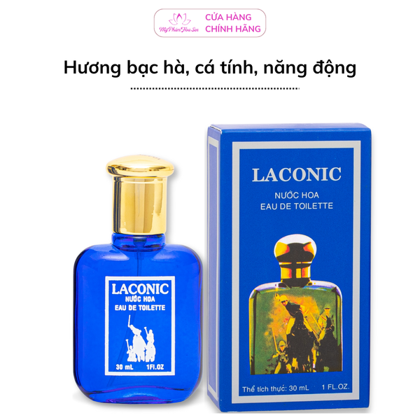 Combo 02 chai nước hoa Laconic 30ml - Tông trẻ trung, thanh lịch