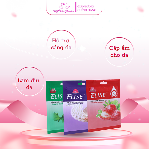 [ELISE] Mặt nạ Dưỡng da, Cấp ẩm chuyên sâu - 10 miếng
