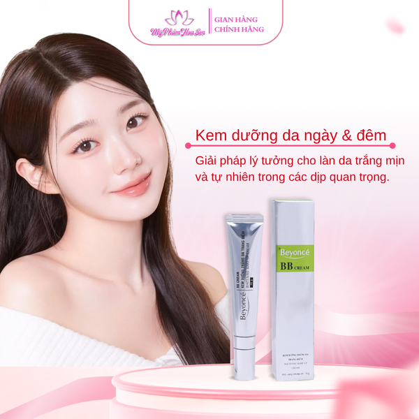 BB Cream Dưỡng ẩm, Kem lót Makeup, Hỗ trợ nâng tông da Beyoncé