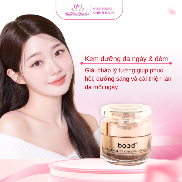 [BOOD - DÒNG VIP] Kem Ngừa nám, Tàn nhang, Đồi mồi