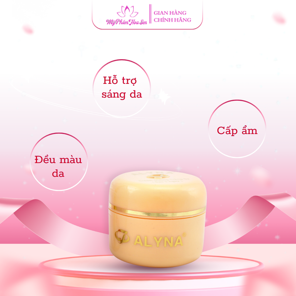 Kem dưỡng da Alyna ngày & đêm – hỗ trợ làm mờ đốm nâu, giúp da đều màu