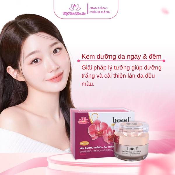[BOOD - DÒNG VIP] Kem Dưỡng trắng, Tái tạo da