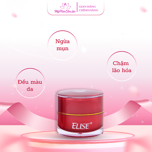 [ELISE TÍM] Kem Dưỡng trắng, Ngừa mụn, Ngừa lão hóa da