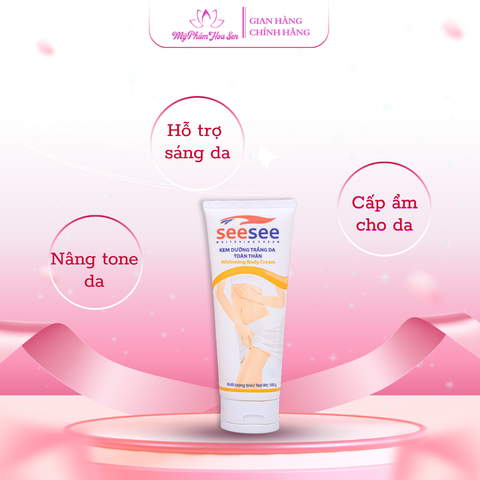 [SEESEE] Kem Dưỡng trắng, Chống nắng da toàn thân