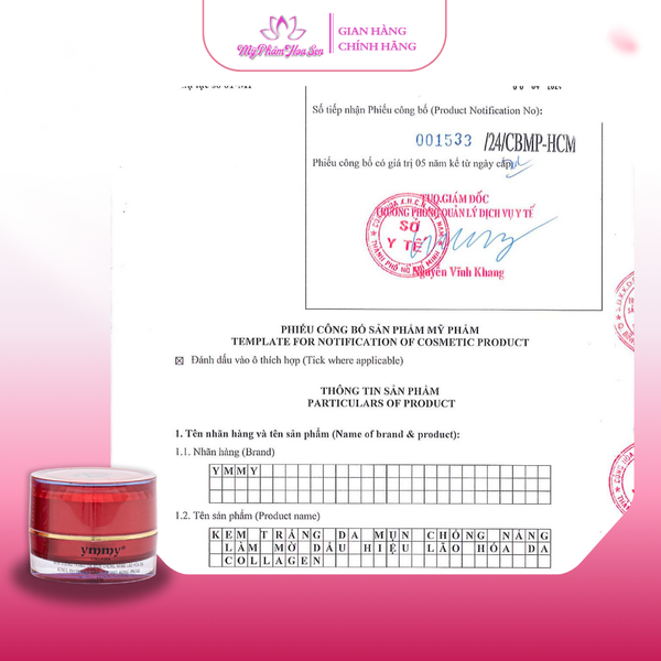 [YMMY] Kem Dưỡng trắng, Ngừa mụn, Ngừa lão hóa da Collagen