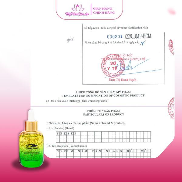 [SEESEE] Serum Ngừa nám, Tàn nhang, Đồi mồi