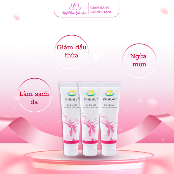 [YMMY] Sữa rửa mặt Kiềm dầu, Làm sạch sâu bụi bẩn