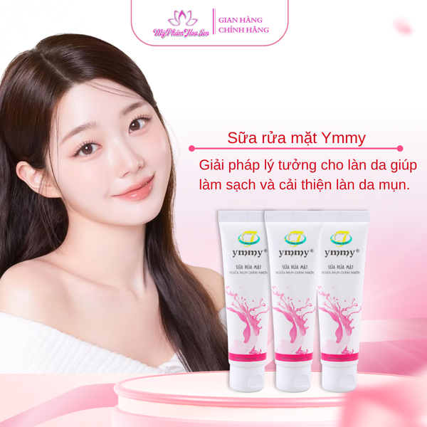 [YMMY] Sữa rửa mặt Kiềm dầu, Làm sạch sâu bụi bẩn