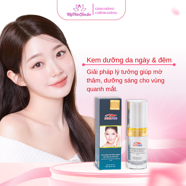 [SEESEE] Serum Căng bóng, Hỗ trợ giảm thâm vùng mắt