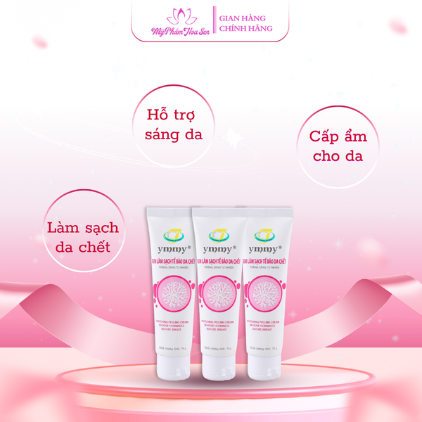 [YMMY] Gel Tẩy da chết toàn thân, Giúp da mịn màng