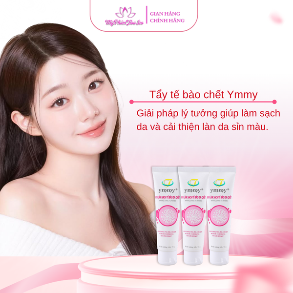 [YMMY] Gel Tẩy da chết toàn thân, Giúp da mịn màng