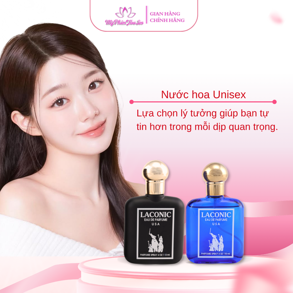 Combo 02 chai nước hoa Laconic 110 mL - Tông trẻ trung, thanh lịch