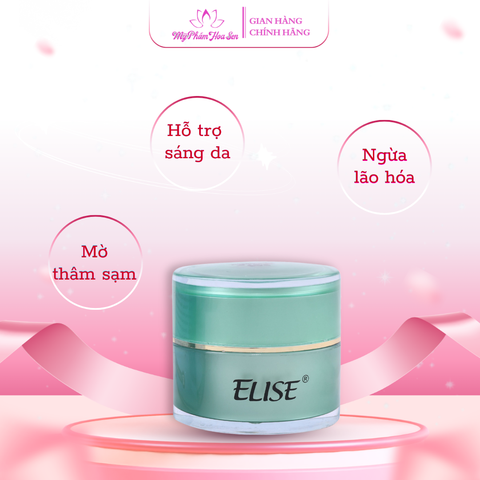 [ELISE XANH DƯƠNG] Kem Dưỡng trắng, Ngừa nám, Tàn nhang