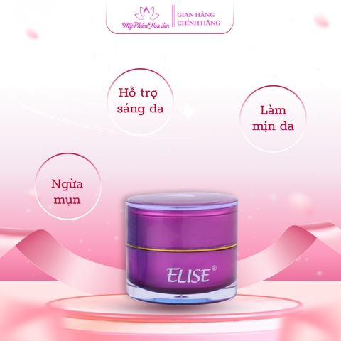 [ELISE XANH DƯƠNG] Kem Dưỡng trắng da, Ngừa mụn